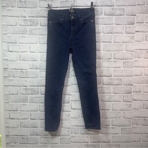 PAIGE Verdugo Crop Mid Rise Skinny Jean 28